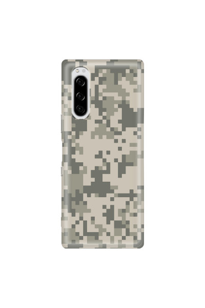 SONY - Sony Xperia 5 - Soft Clear Case - Digital Camouflage