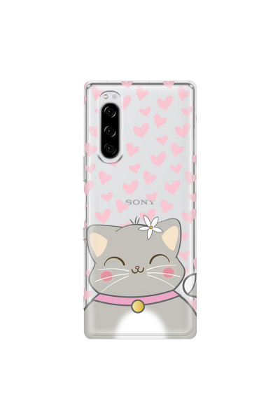 SONY - Sony Xperia 5 - Soft Clear Case - Kitty