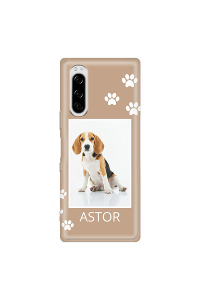 SONY - Sony Xperia 5 - Soft Clear Case - Puppy