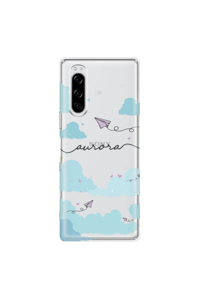 SONY - Sony Xperia 5 - Soft Clear Case - Up in the Clouds