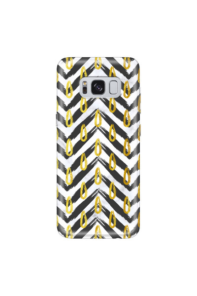 SAMSUNG - Galaxy S8 - Soft Clear Case - Exotic Waves