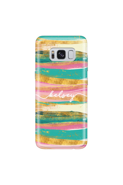SAMSUNG - Galaxy S8 - Soft Clear Case - Pastel Palette