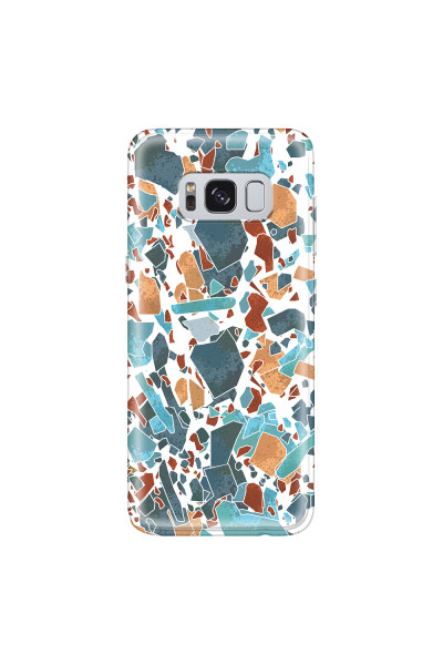 SAMSUNG - Galaxy S8 - Soft Clear Case - Terrazzo Design IV