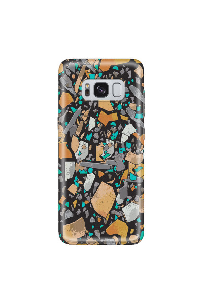 SAMSUNG - Galaxy S8 - Soft Clear Case - Terrazzo Design VII