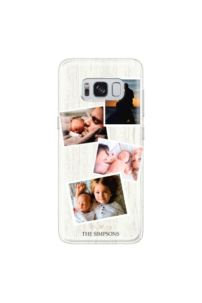 SAMSUNG - Galaxy S8 - Soft Clear Case - The Simpsons