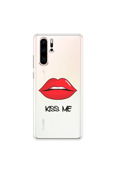 HUAWEI - P30 Pro - Soft Clear Case - Kiss Me