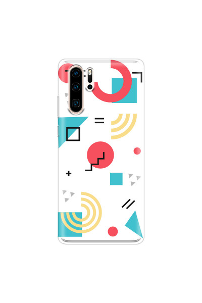 HUAWEI - P30 Pro - Soft Clear Case - Retro Style Series III.