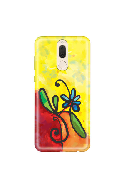 HUAWEI - Mate 10 lite - Soft Clear Case - Flower in Picasso Style