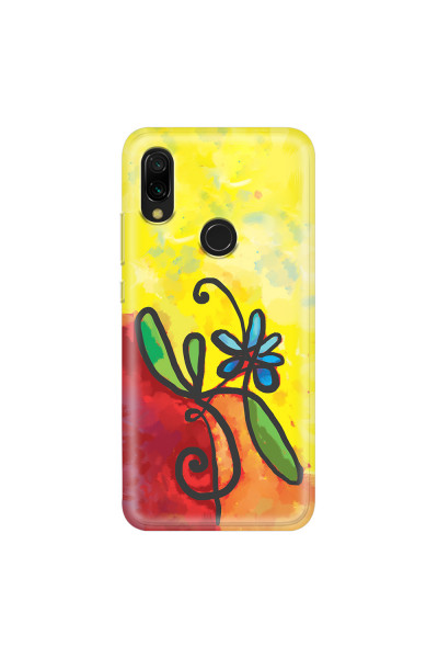 XIAOMI - Redmi 7 - Soft Clear Case - Flower in Picasso Style