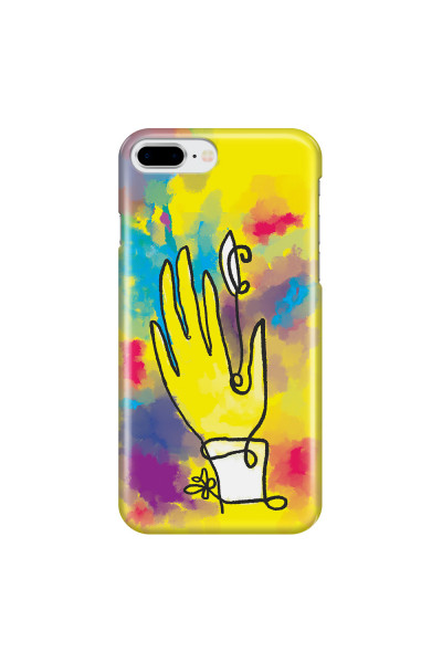 APPLE - iPhone 7 Plus - 3D Snap Case - Abstract Hand Paint