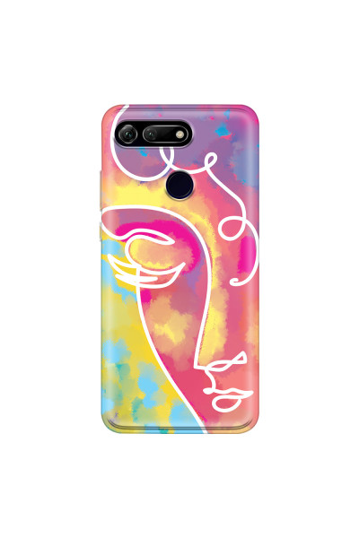 HONOR - Honor View 20 - Soft Clear Case - Amphora Girl