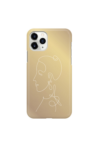 APPLE - iPhone 11 Pro Max - 3D Snap Case - Golden Lady