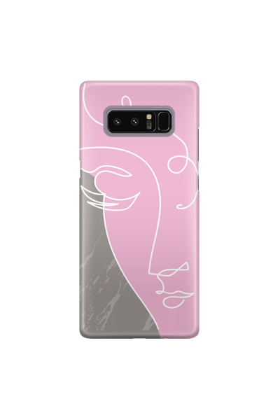 SAMSUNG - Galaxy Note 8 - 3D Snap Case - Miss Pink