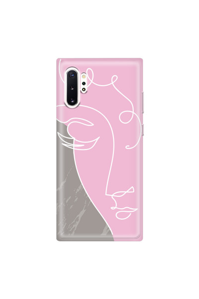 SAMSUNG - Galaxy Note 10 Plus - Soft Clear Case - Miss Pink