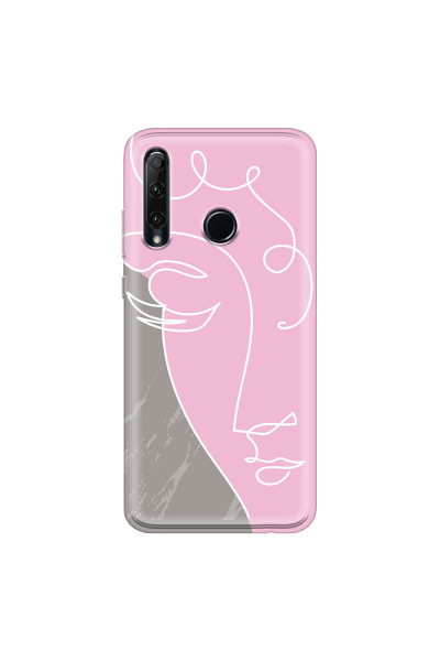 HONOR - Honor 20 lite - Soft Clear Case - Miss Pink