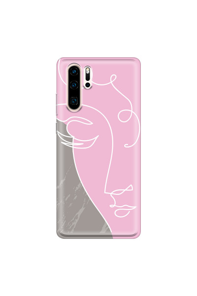HUAWEI - P30 Pro - Soft Clear Case - Miss Pink