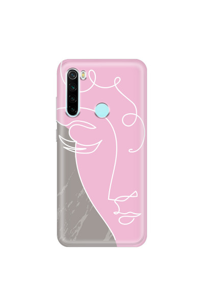 XIAOMI - Redmi Note 8 - Soft Clear Case - Miss Pink