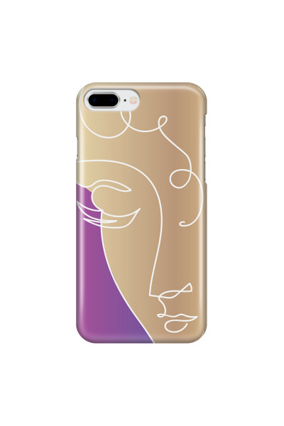 APPLE - iPhone 7 Plus - 3D Snap Case - Miss Rose Gold