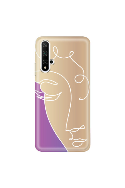HONOR - Honor 20 - Soft Clear Case - Miss Rose Gold