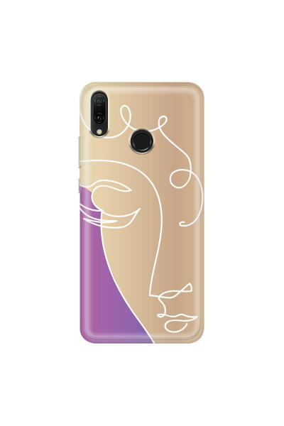 HUAWEI - Y9 2019 - Soft Clear Case - Miss Rose Gold
