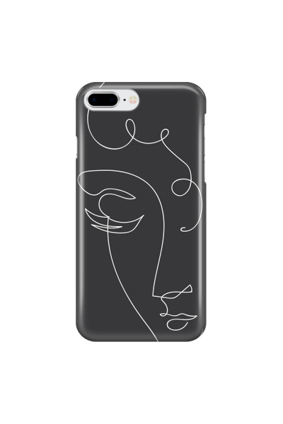 APPLE - iPhone 7 Plus - 3D Snap Case - Light Portrait in Picasso Style
