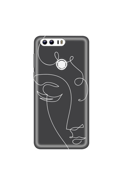 HONOR - Honor 8 - Soft Clear Case - Light Portrait in Picasso Style