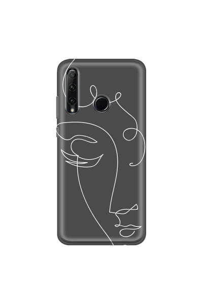HONOR - Honor 20 lite - Soft Clear Case - Light Portrait in Picasso Style