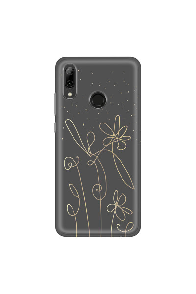 HUAWEI - P Smart 2019 - Soft Clear Case - Midnight Flowers