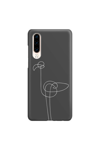 HUAWEI - P30 - 3D Snap Case - Flamingo Drawing