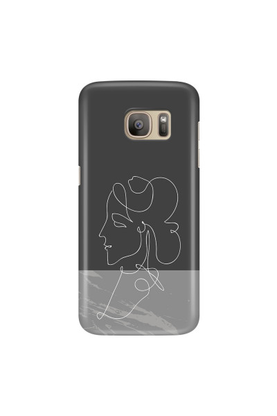 SAMSUNG - Galaxy S7 - 3D Snap Case - Miss Marble