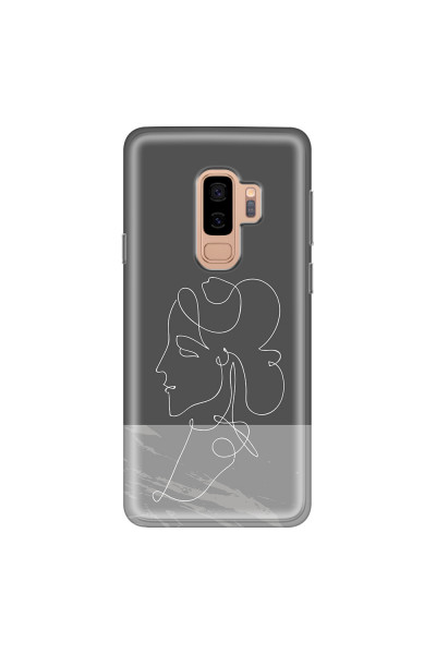SAMSUNG - Galaxy S9 Plus 2018 - Soft Clear Case - Miss Marble