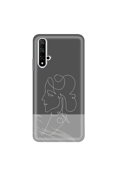 HONOR - Honor 20 - Soft Clear Case - Miss Marble