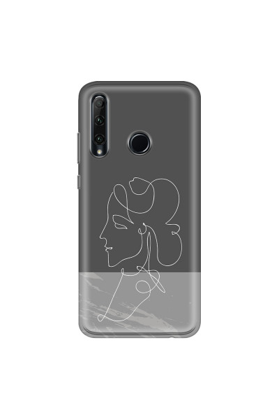 HONOR - Honor 20 lite - Soft Clear Case - Miss Marble