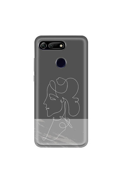 HONOR - Honor View 20 - Soft Clear Case - Miss Marble