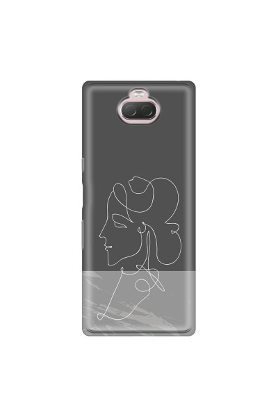 SONY - Sony Xperia 10 - Soft Clear Case - Miss Marble