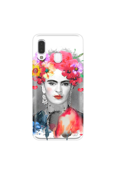 SAMSUNG - Galaxy A40 - Soft Clear Case - In Frida Style