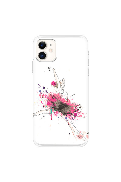 APPLE - iPhone 11 - Soft Clear Case - Ballerina
