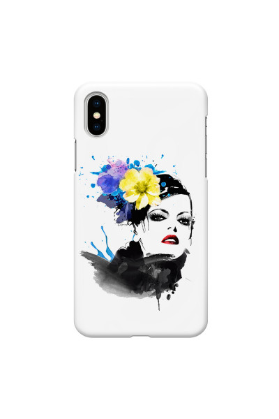 APPLE - iPhone XS - 3D Snap Case - Floral Beauty