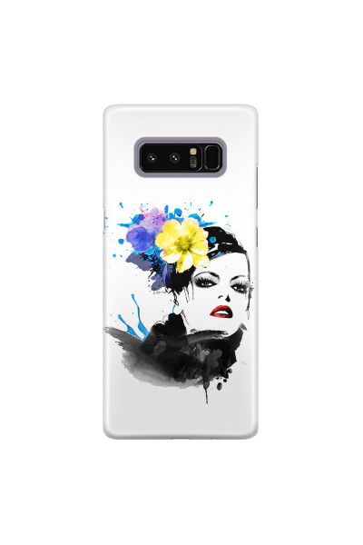 SAMSUNG - Galaxy Note 8 - 3D Snap Case - Floral Beauty