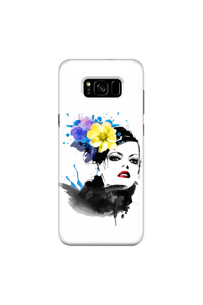 SAMSUNG - Galaxy S8 Plus - 3D Snap Case - Floral Beauty