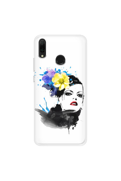 HUAWEI - Y9 2019 - Soft Clear Case - Floral Beauty