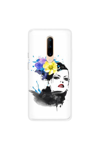 ONEPLUS - OnePlus 7 Pro - Soft Clear Case - Floral Beauty