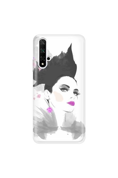 HONOR - Honor 20 - Soft Clear Case - Pink Lips