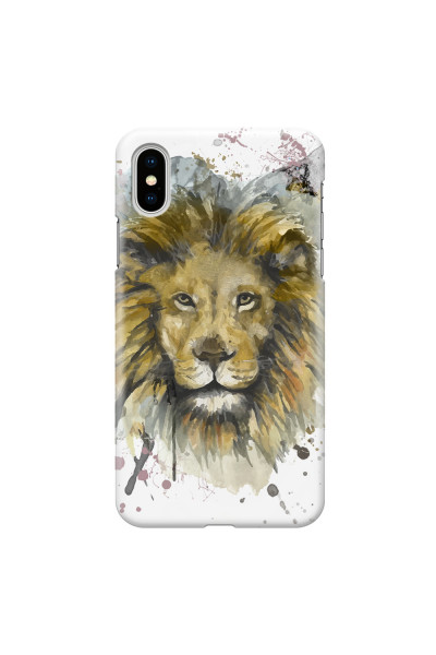 APPLE - iPhone XS - 3D Snap Case - Lion