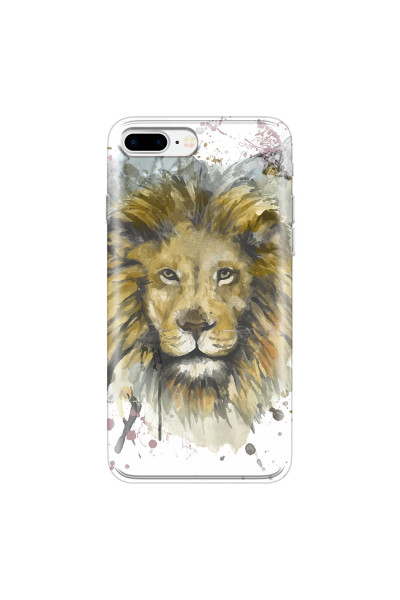 APPLE - iPhone 7 Plus - Soft Clear Case - Lion