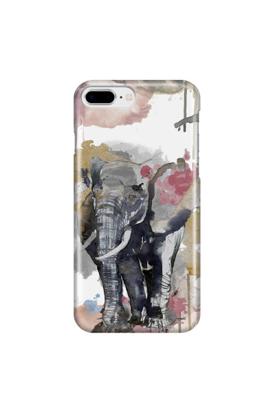 APPLE - iPhone 8 Plus - 3D Snap Case - Elephant