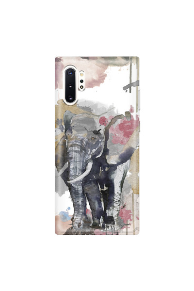SAMSUNG - Galaxy Note 10 Plus - Soft Clear Case - Elephant
