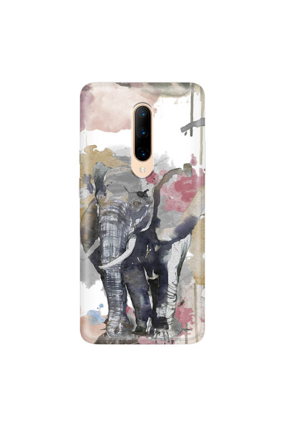 ONEPLUS - OnePlus 7 Pro - Soft Clear Case - Elephant