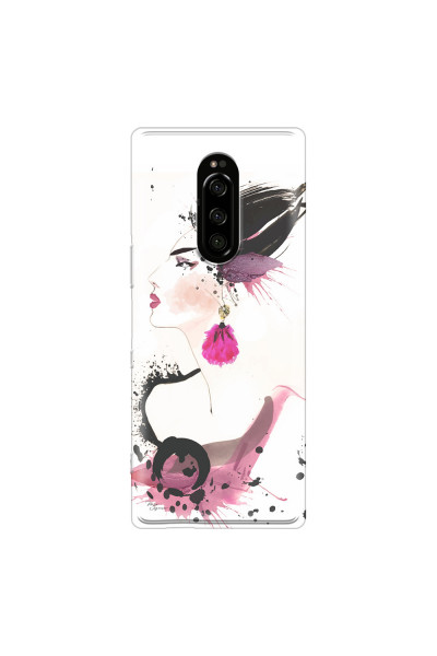 SONY - Sony Xperia 1 - Soft Clear Case - Japanese Style