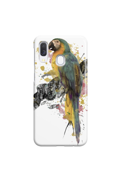 SAMSUNG - Galaxy A40 - 3D Snap Case - Parrot